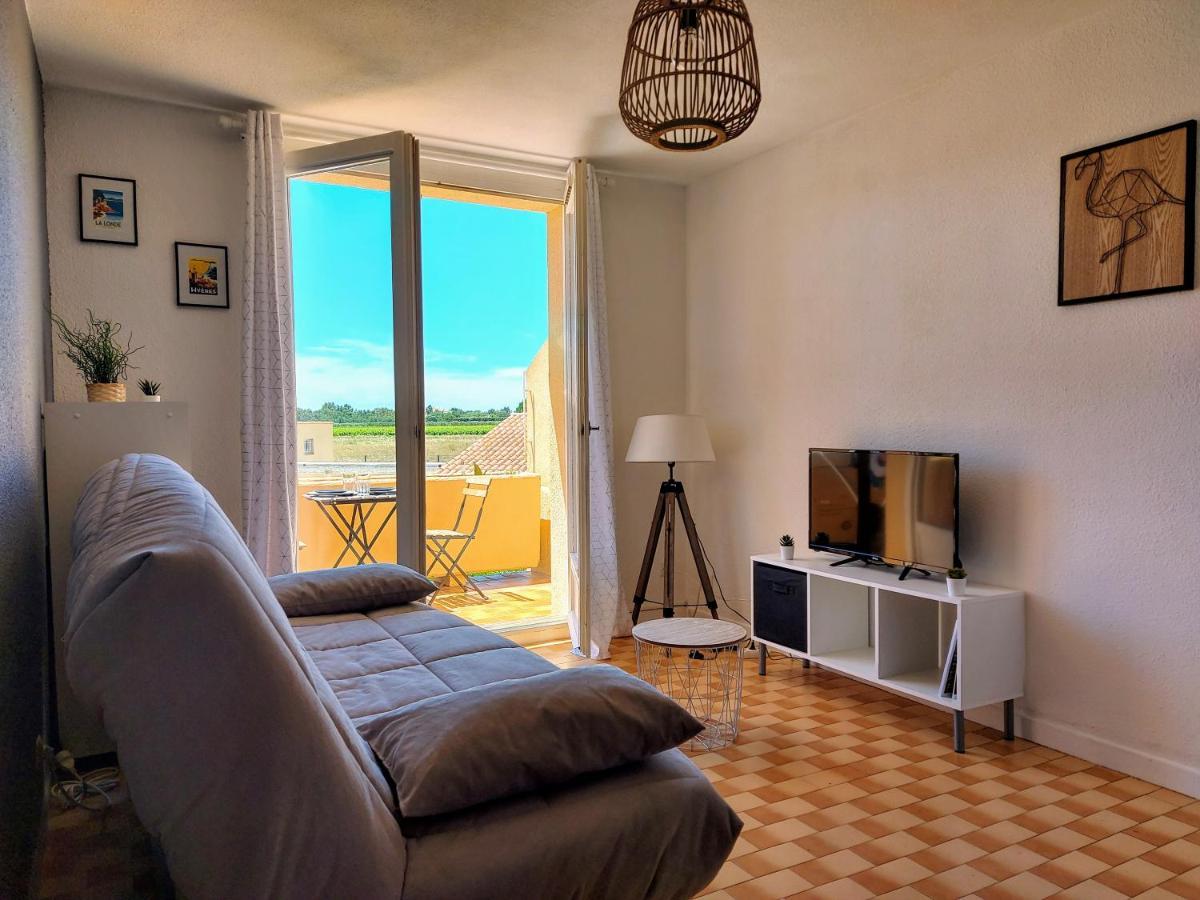 Coquet Studio Avec Belle Terrasse Apartamento La Londe-les-Maures Exterior foto